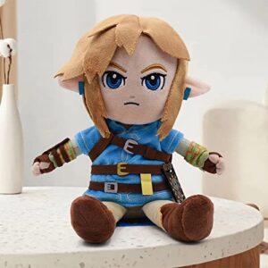 RGVV Breath of The Wild Link Stuffed Plush Wearing A False Shield 10.8"