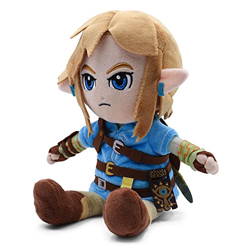 RGVV Breath of The Wild Link Stuffed Plush Wearing A False Shield 10.8"