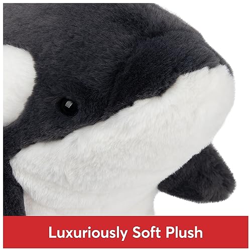 GUND Flynn Orca Whale Plush, Premium Whale Stuffed Animal for Ages 1 and Up, Black/White, 10”