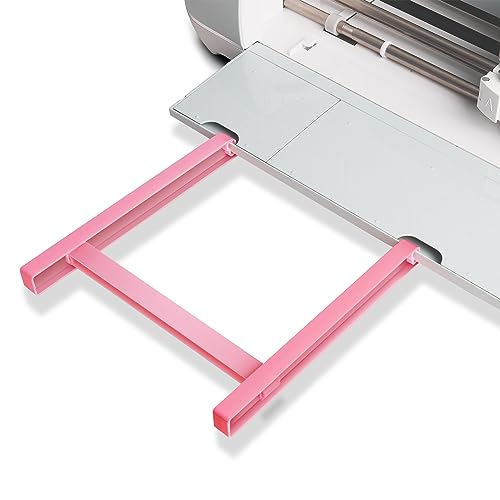 Extension Tray for Cricut Explore Air, Extender Tray Compatible with Cricut Mat, Cutting Mat Extender Support for Explore Air Series, Essential Accessories and Supplies for Explore Air series(Pink)