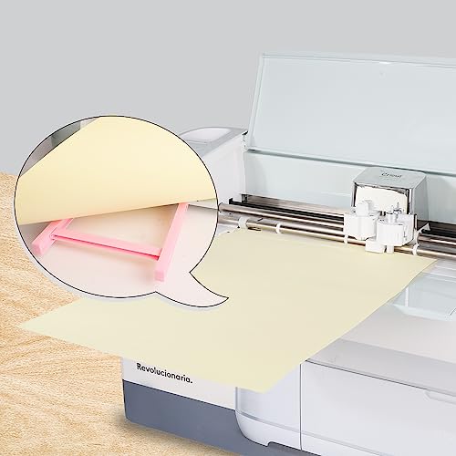 Extension Tray for Cricut Explore Air, Extender Tray Compatible with Cricut Mat, Cutting Mat Extender Support for Explore Air Series, Essential Accessories and Supplies for Explore Air series(Pink)