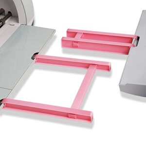 Extension Tray for Cricut Explore Air, Extender Tray Compatible with Cricut Mat, Cutting Mat Extender Support for Explore Air Series, Essential Accessories and Supplies for Explore Air series(Pink)