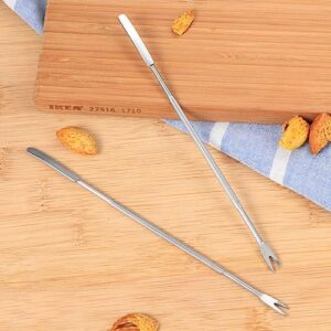 Multitools 10pcs Seafood Forks Picks Stainless Steel Crab Peeling Needle Nut Picker Tool Seafood Plier Walnut Tools Lobster Crab Leg Plier Crab Picks Household Tools