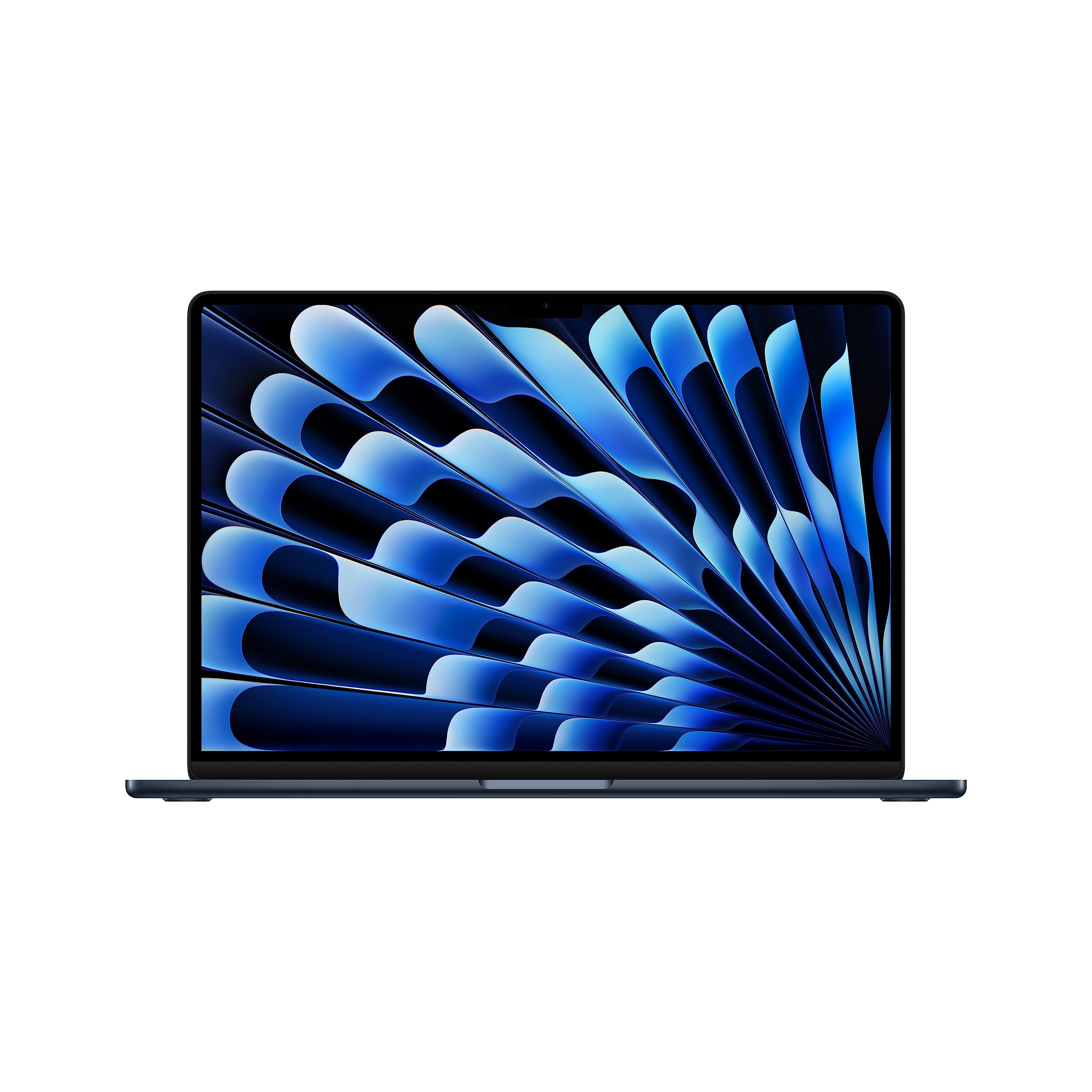 Apple 2023 MacBook Air Laptop with M2 chip: 15.3-inch Liquid Retina Display, 8GB Unified Memory, 512GB SSD Storage, 1080p FaceTime HD Camera, Touch ID. Works with iPhone/iPad; Midnight