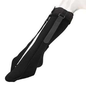 Ymiko Plantar Fasciitis Night, Plantar Fasciitis Night Splint Sock Relief Dual Strap Design Dorsiflexion Night Splint Compression Socks(S) Compression Socks