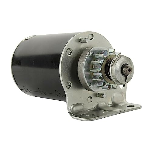 Yuncoold 14 Tooth Starter Motor Replacement for Troy bilt Pony 17.5HP Riding Lawn Mower Replace Briggs Stratton Engine