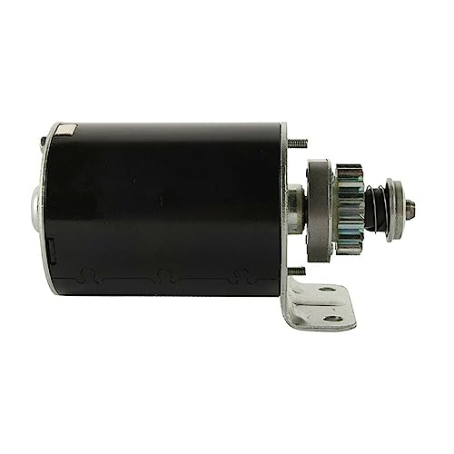 Yuncoold 14 Tooth Starter Motor Replacement for Troy bilt Pony 17.5HP Riding Lawn Mower Replace Briggs Stratton Engine