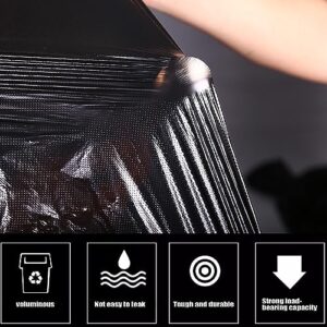 45 Gallon Trash Bags,50 Pieces large Black Heavy Duty Trash Can Liners,Large Size Trash bags Garbage Bags for Indoor and Outdoor