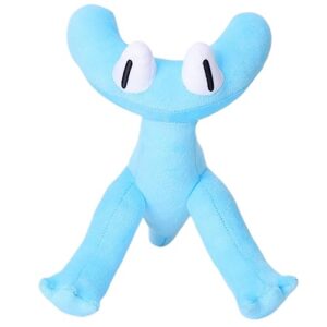 supgod cyan rainbow friend chapter 2 plush,10" rainbow friend chapter 2 plushies stuffed animals doll toys,kids game fans birthday party favor preferred gift for holidays,birthdays