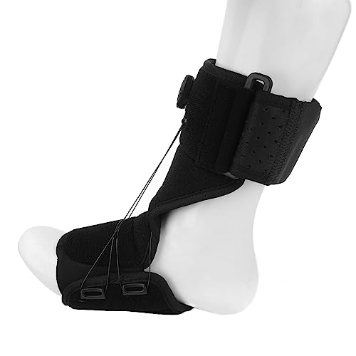 Foot Drop Splint Brace, Compression Plantar Fasciitis Night Splint Sock, Adjust Angle Plantar Fasciitis Correct Foot Support Brace for Night Use