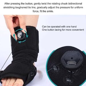 Foot Drop Splint Brace, Compression Plantar Fasciitis Night Splint Sock, Adjust Angle Plantar Fasciitis Correct Foot Support Brace for Night Use