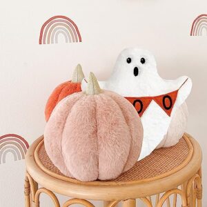 MON AMI Happy Ghost Plushie – 14”, Premium Stuffed Halloween Boo Ghost Toy, Use as Toy or Room Décor, Holiday Decorations