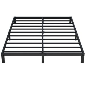 Maenizi 8 Inch Full Size Bed Frame No Box Spring Needed, Heavy Duty Metal Platform Bed Frame Full Support Up to 3000 lbs, Easy Assembly, Noise Free, Black