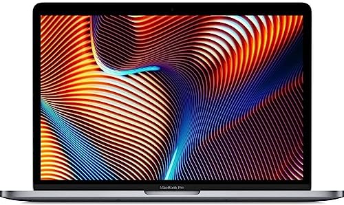 2019 Apple MacBook Pro with 2.8GHz Intel Core i7 (13-inch, 8GB RAM, 512GB SSD Storage) (QWERTY English) Space Gray (Renewed)