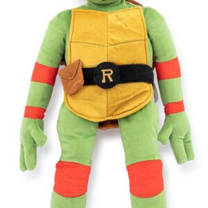 Nickelodeon Teenage Mutant Ninja Turtles Raphael Plush Pillow Buddy - Super Soft Stuffed Character Pillow - Polyester Microfiber, 26 Inches