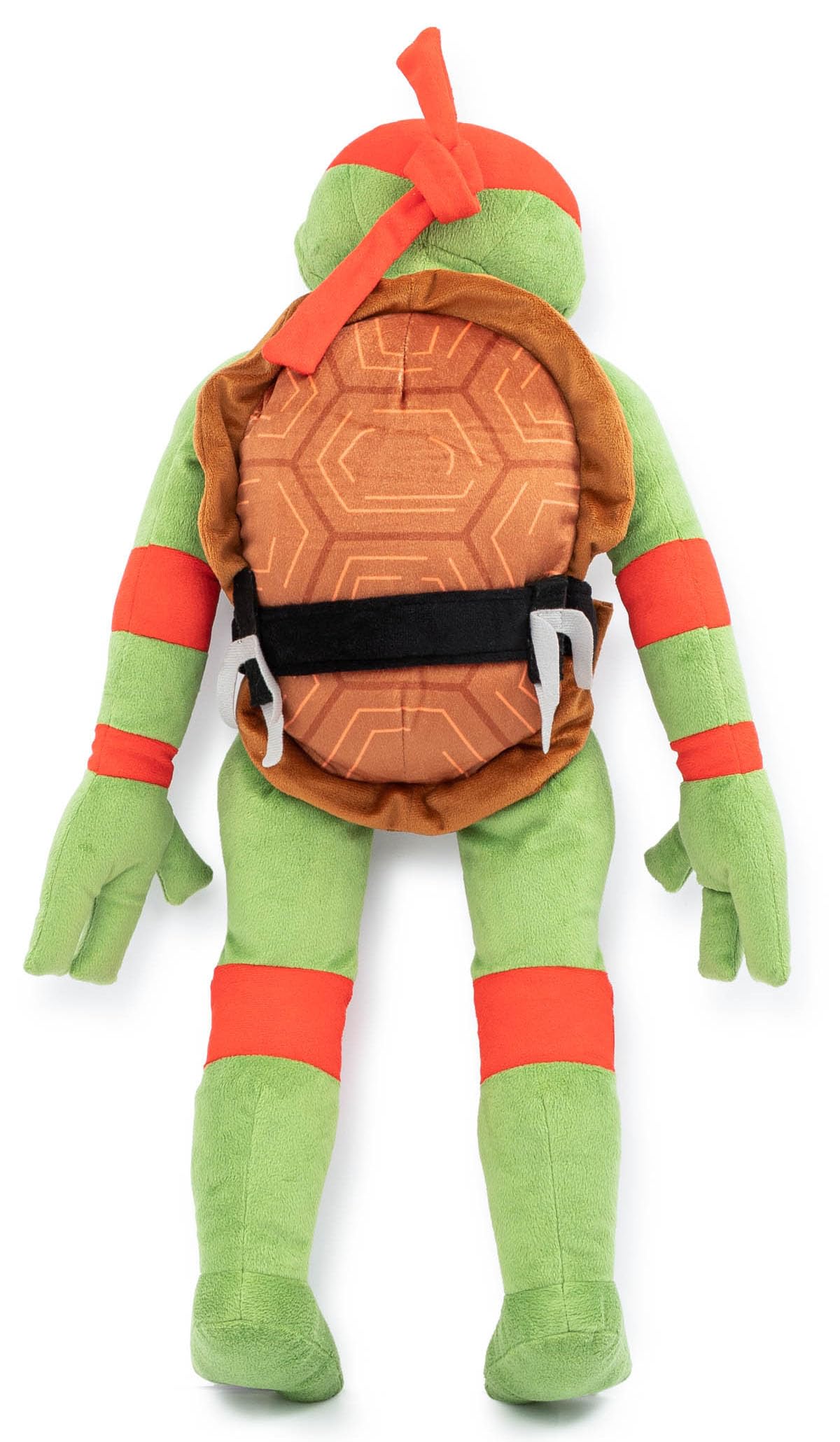 Nickelodeon Teenage Mutant Ninja Turtles Raphael Plush Pillow Buddy - Super Soft Stuffed Character Pillow - Polyester Microfiber, 26 Inches