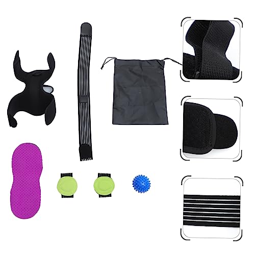 ULTECHNOVO 1 Set Foot Support Night Splints Foot Arch Supports Plantar Fasciitis Splint Tendonitis Foot Brace Plantar Fasciitis Night Splint Tendonitis Heel Ankle Wrap Foot Orthotic Tool Foam