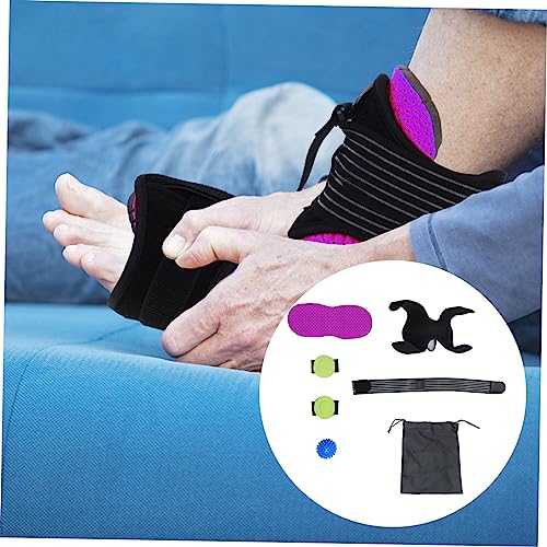 ULTECHNOVO 1 Set Foot Support Night Splints Foot Arch Supports Plantar Fasciitis Splint Tendonitis Foot Brace Plantar Fasciitis Night Splint Tendonitis Heel Ankle Wrap Foot Orthotic Tool Foam