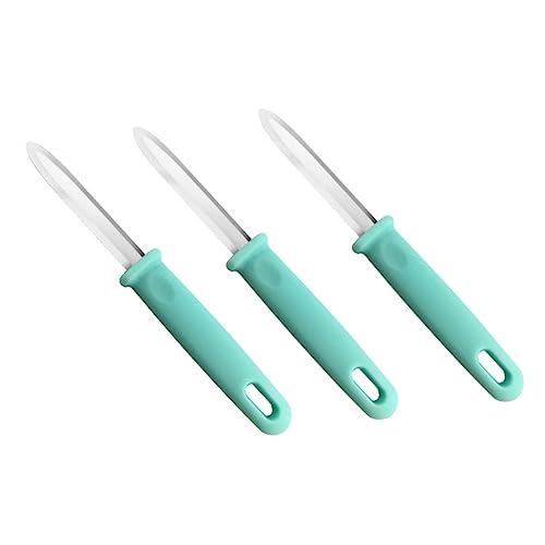 UPKOCH 3pcs Oyster Knife Home Tools Stainless Steel Bottle Opener Debarking Tool Seafood Tools Shell Shucking Knife Oyster Opening Knife Shellfish Opener Oyster Shucker Kitchen Accessory