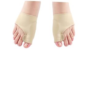 Thumb Brace 1 Pair Night Splint Thumb Protector Tool Stand Bunion Brace Nylon Socks Hallux Valgus Gloves Trigger Bracket Forefoot Khaki Pedicure Foot Protectors for Feet