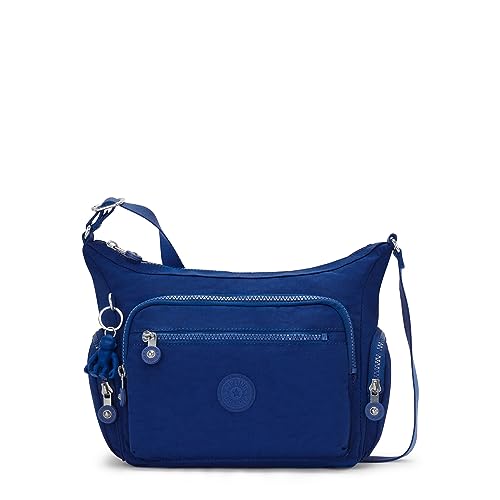 Kipling Women's Gabbie Small Crossbody, Lightweight Everyday Purse, Casual Shoulder Bag, Deep Sky Blue