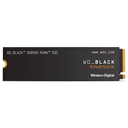 WD_BLACK 2TB SN850X NVMe Internal Gaming SSD Solid State Drive - Gen4 PCIe, M.2 2280, Up to 7,300 MB/s - WDS200T2X0E & 1TB SN770 NVMe Internal Gaming SSD Solid State Drive