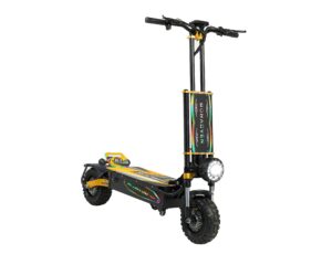 moradven adult electric scooter, 11-inch 6000w high power dual drive sports scooter with seat, 7-inch lcd display 60v40ah range 80 miles, maximum speed 60mph, off-road tires electric scooter.
