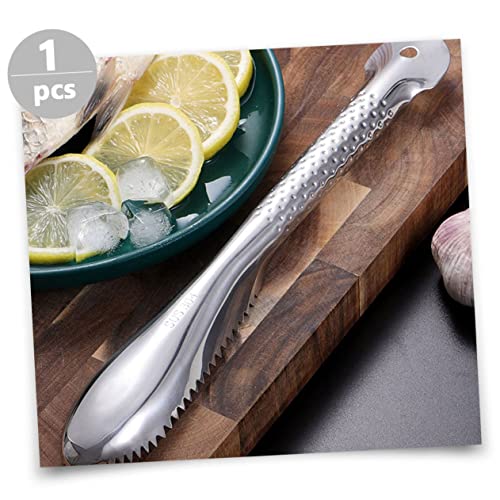 UPKOCH 3pcs Stainless Steel Fish Scale Planer Stainless Steel Scale Cleaner Shrimp Deveining Tool Seafood Scraper Household Cleaner Japanese Tools Cleaning Tools Kitchen Tool Fish Scaler