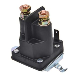 RUTU 12V Starter Solenoid 178861 532192507 582042801 4 Terminals 100A Solenoid Compatible with Craftsman Lawn Tractor Ariens Riding Mower Ryobi Garden Tractor