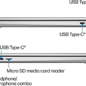 HP 2023 Newest Chromebook Laptop Student Business, 15.6" HD Display, Quad-Core Intel N200 Processor(Upto 3.7GHz), UHD Graphics, 8GB RAM, 64GB eMMC,HD Webcam,WiFi, Long Battery,Chrome OS+MarxsolCables