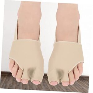 LALAFINA 1 Pair Night Splint Thumb Brace Foot Protectors for Feet Hallux Valgus Separator Bunion Sock Protector Big Toe Brace for Bunion Ease Foot Pain Socks Thumb Bunions Protector Gloves