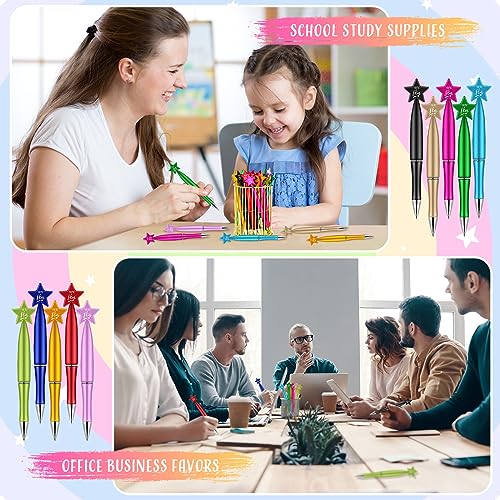 Seajan 50 Pcs You're a Star Sign Ballpoint Pen Back to School Gifts for Student from Teachers Star Pens Employee Appreciation Gift Party Favors for Birthday Party Favor School Office Home Supplies