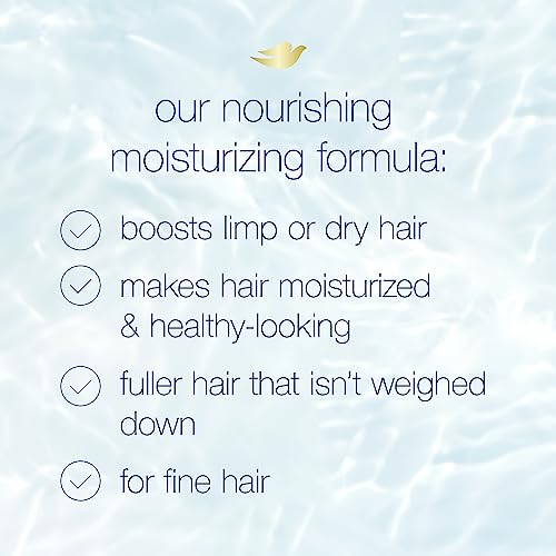 Dove Shampoo and Conditioner Set - Oxygen Moisture Hydrating Shampoo and Conditioner Sulfate-Free, Volumizing Hair Products for Fine Hair, 12 Oz (2 Piece Set)