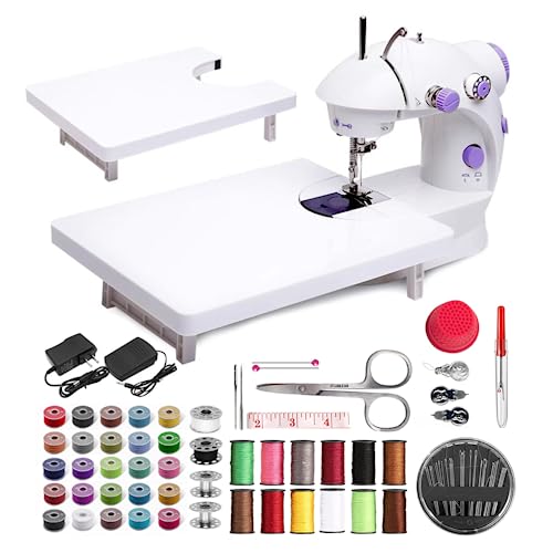 Mini Sewing Machine for Beginners, Easy Portable Sewing Machine for Kids Lightweight, Small Household Electric Handheld Sewing Upgraded Portable Household Kids Beginners Travel Automatic Sewing Machine