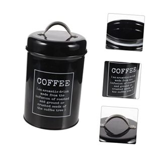 BETOOKY Coffee Can Sealed Container Tea Containers Coffee Container Flour Storage Container Coffee Powder Jar Metal Tea Canister Coffee Sugar Tea Canister Set Metal Canister Coffee Jars