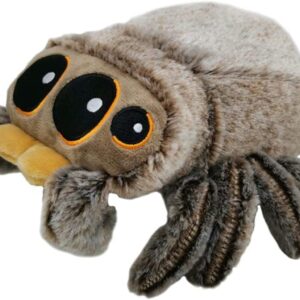 MUSFT The Jumping Cute Spider Plush Stuffed Animal Character Anime Movie Video Game Toy Best Gift for Kids Brithday 8"