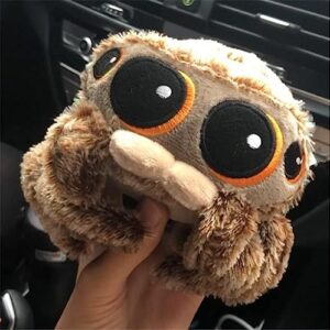 MUSFT The Jumping Cute Spider Plush Stuffed Animal Character Anime Movie Video Game Toy Best Gift for Kids Brithday 8"