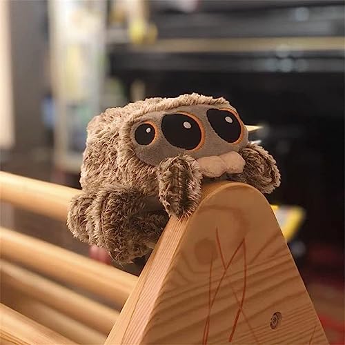 MUSFT The Jumping Cute Spider Plush Stuffed Animal Character Anime Movie Video Game Toy Best Gift for Kids Brithday 8"
