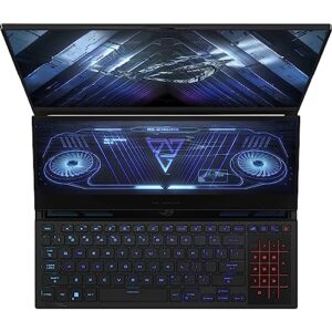 ASUS ROG Zephyrus Duo 16 GX650RM-ES74 Gaming Laptop 16" 165Hz IPS Touchscreen WUXGA (1920x1200) (AMD Ryzen 7 6800H, 16GB DDR5, 2x512GB PCIe SSD RAID 1 (512GB), GeForce RTX 3060, Win10Pro) w/Hub