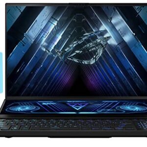 ASUS ROG Zephyrus Duo 16 GX650 GX 16.0" 240Hz WQXGA Gaming Laptop (AMD Ryzen 9 7945HX 16-Core, 32GB DDR5, 2x1TB PCIe SSD RAID 1, GeForce RTX 4080 12GB, Per Key RGB KYB, Win10P) w/Dockztorm Dock