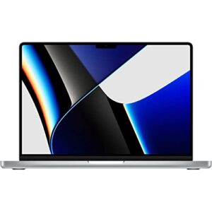 apple (cto) 14-in macbook pro m1 pro 8-core cpu 14-core gpu chip - 512gb ssd 32gb silver (fall 2021) - z15j0021w