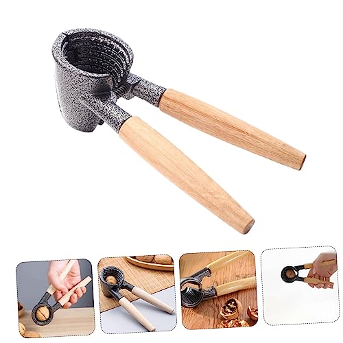 Black Walnut 3 Pcs Nutcracker Nut Sheller Pliers Dried Fruit Opener Nut Opener Tool Crab Tools Peanut Electric Bottle Opener Multifunctional Nutcracker Chestnut Shell Chestnut Set