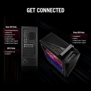 ASUS ROG Strix G15 Gaming Desktop 2023 Newest, Intel Core i7-12700F up to 4.9GHz(12 cores), NVIDIA GeForce RTX 3060 Graphics, 64GB RAM, 2TB SSD, Wi-Fi 6, Bluetooth, Windows 11 Home