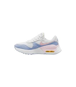 nike women's running/jogging shoe, white pink bloom cobalt bl, 10 us