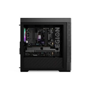 Lenovo Legion Tower 5 Gaming Desktop | AMD 8-core Ryzen 7 5700G Processor (>i7-10700) | 32GB DDR4 1TB SSD | Nvidia GeForce RTX 3060 Ti 8GB Graphic | USB-C DisplayPort RGB Win11Pro Black + HDMI Cable