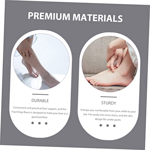 SOLUSTRE Foot Foot Valgus Immobilizer Ankle Splint Injury Support Ankle Corrector Brace Orthotics for Plantar Fasciitis Tools for Night Splint Foot Drop Brace Foot Support Tools for Men