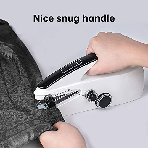 Mini sewing machine,Two dear,handheld sewing machine,Easy to Use and Fast Stitch Suitable for Clothes,Fabrics, DIY Home Travel