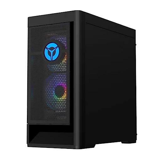 Lenovo Legion T5 Gaming Desktop, AMD Ryzen 7 5700G(Beat i9-10900K) Up to 4.6GHz, GeForce RTX 3060 Ti 8GB, 32GB DDR4, 1TB PCIe SSD+1TB HDD, Wi-Fi 6, Bluetooth, USB-C, RJ45, HDMI, Win 11 Pro, Black