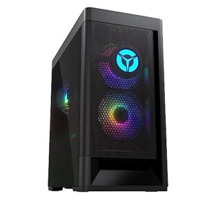 Lenovo Legion T5 Gaming Desktop, AMD Ryzen 7 5700G(Beat i9-10900K) Up to 4.6GHz, GeForce RTX 3060 Ti 8GB, 32GB DDR4, 1TB PCIe SSD+1TB HDD, Wi-Fi 6, Bluetooth, USB-C, RJ45, HDMI, Win 11 Pro, Black