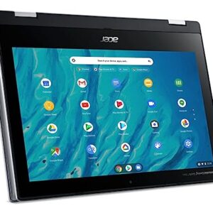 Acer Newest Spin 311 11.6" HD IPS Touchscreen Chromebook Laptop, Octa-Core MediaTek MT8183C, 4GB RAM, 64GB eMMC Storage, All Day Battery Life, WiFi, USB-A&C, Chrome OS, w/CUE Accessories